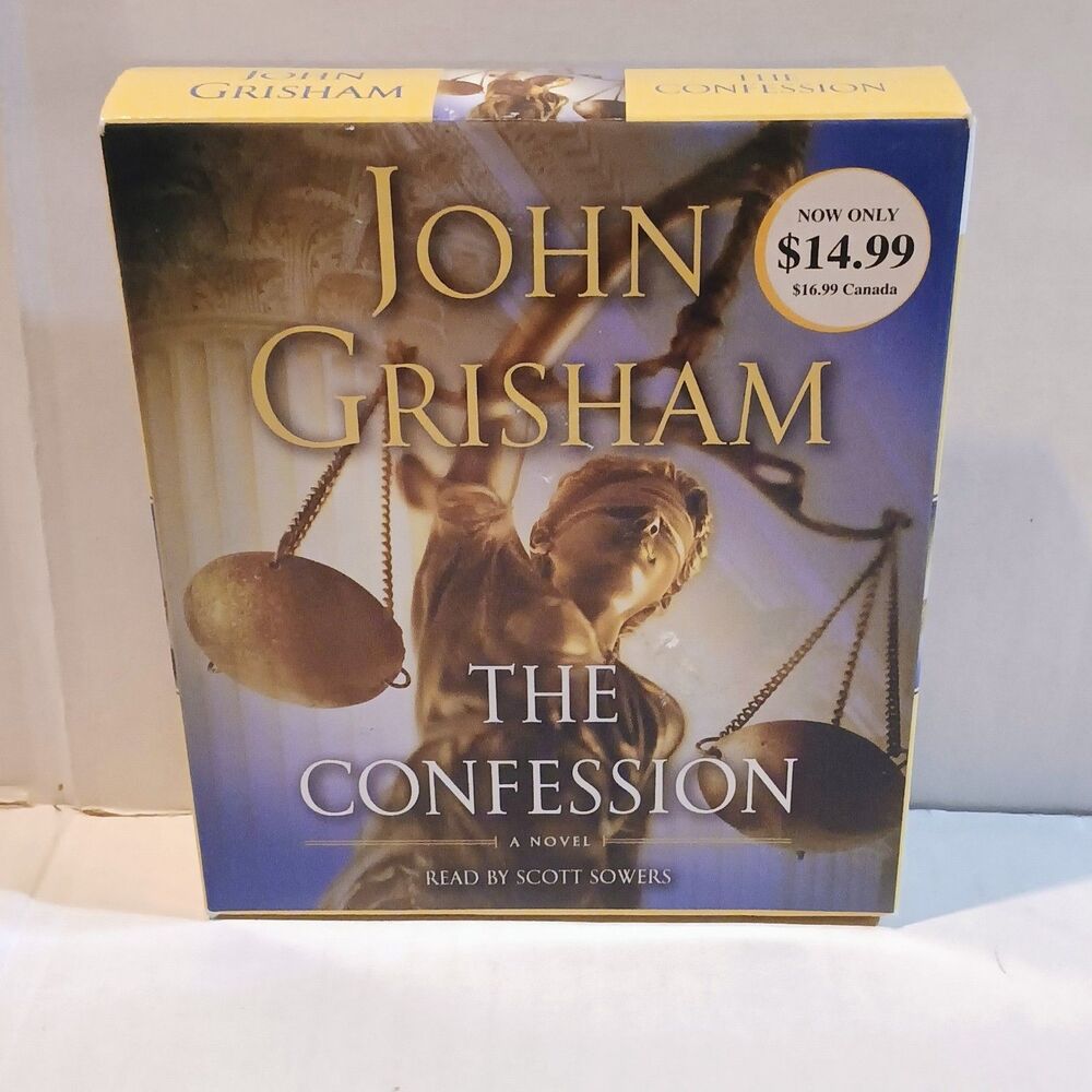 John Grisham-The Confession (Audiobook CD, 2010)-5 Disc Set-Legal Thriller-Novel